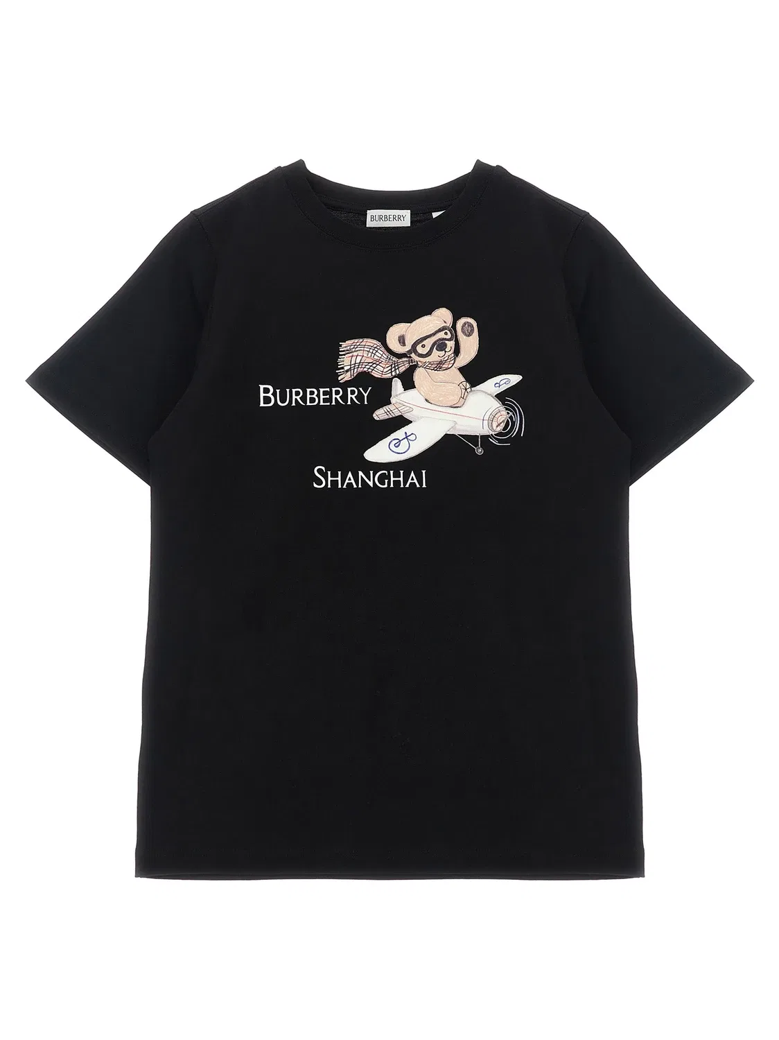 Футболка Cedar Shanghai BURBERRY, черный