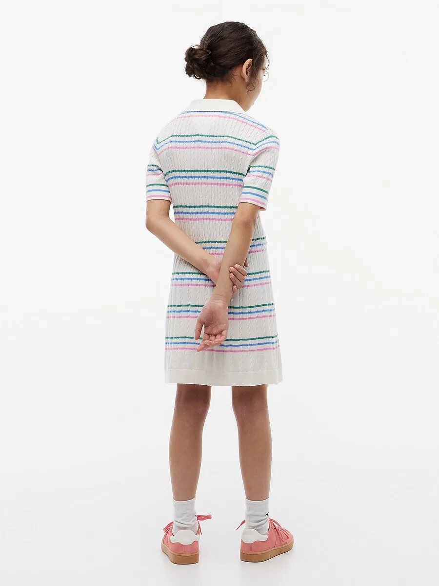 Платье TOMMY HILFIGER белого цвета — фото 4