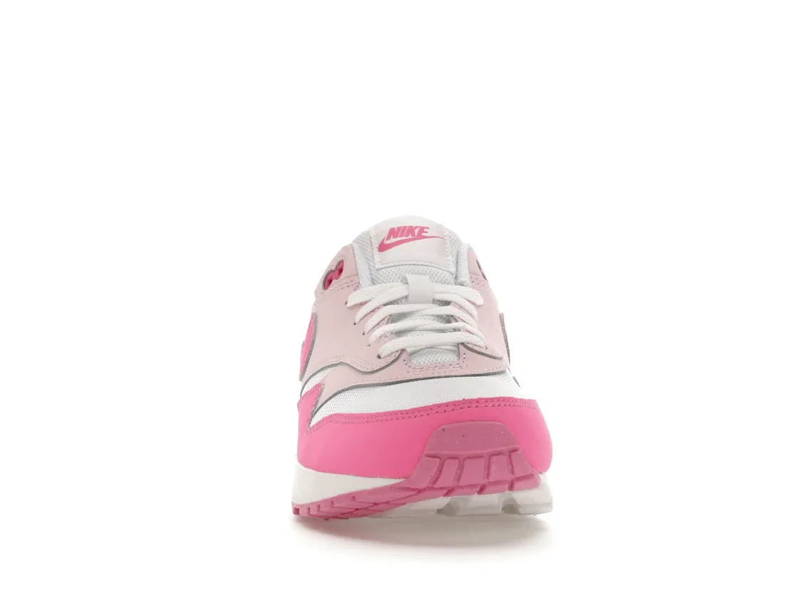 Детские кроссовки Lifestyle Nike Air Max 1, White/Pink Foam/Playful Pink — фото 2