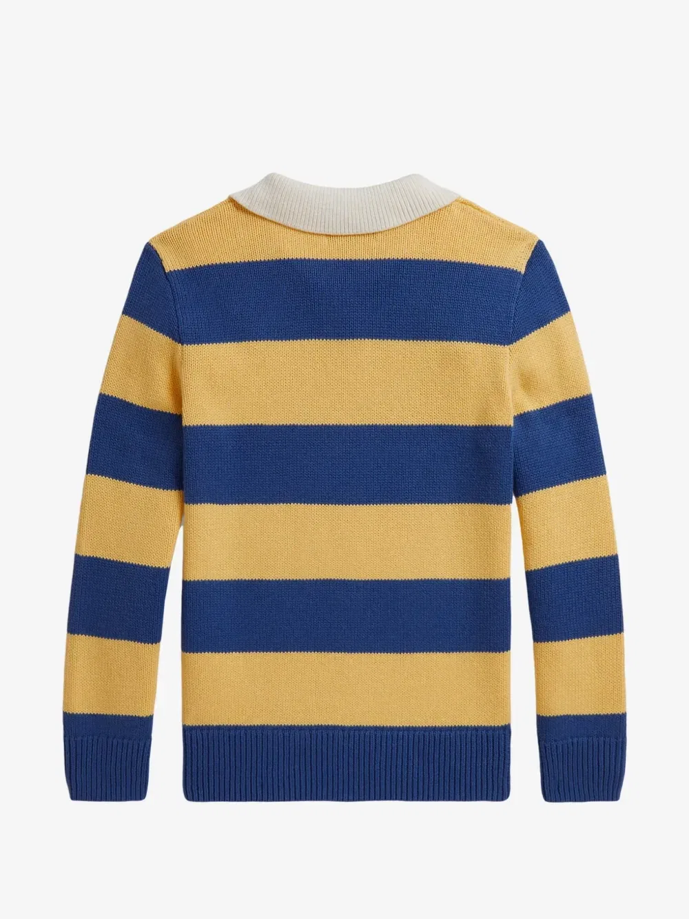 Свитер в полоску POLO RALPH LAUREN KIDS, синий — фото 2
