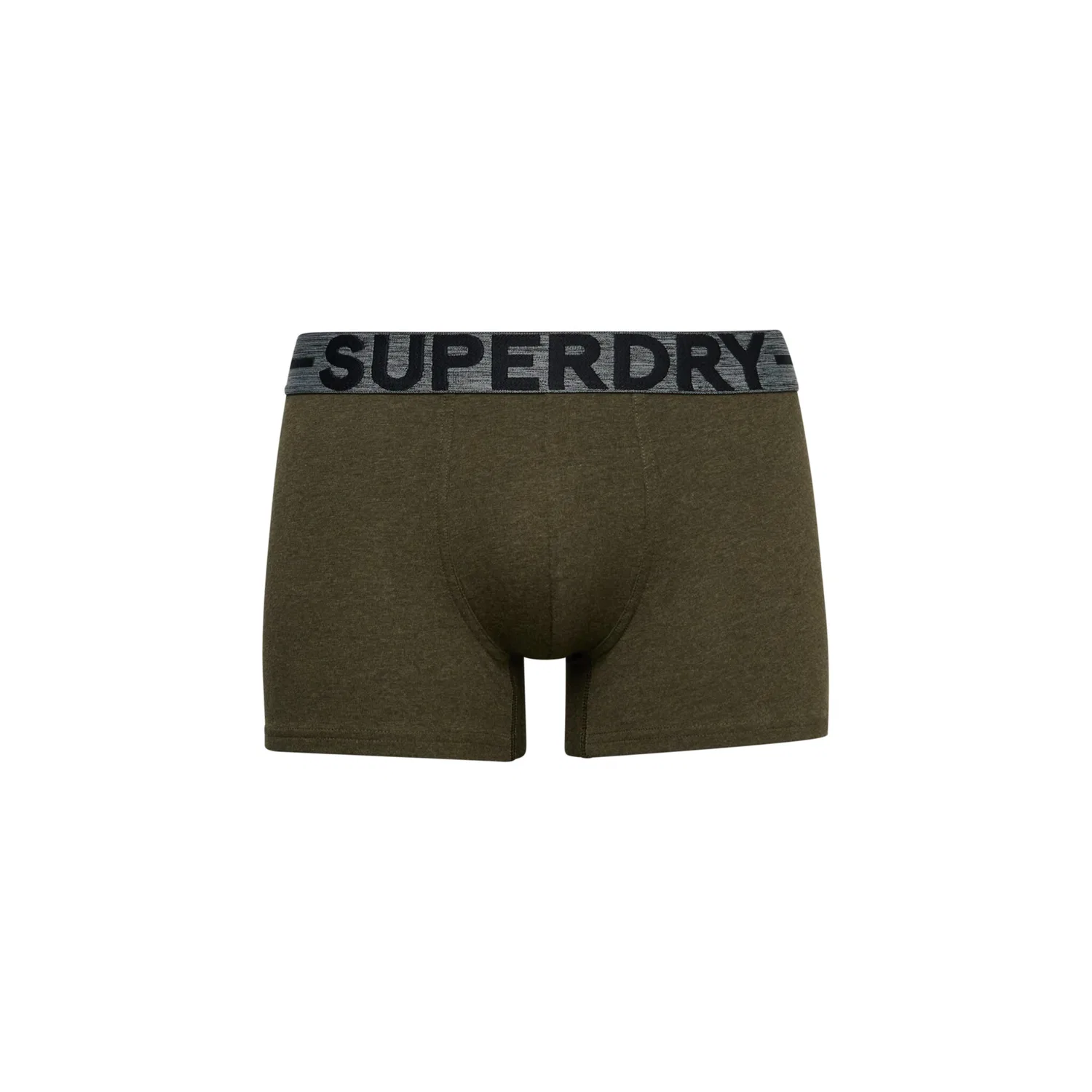 Мужские боксеры из хлопковой смеси Superdry, Black/Khaki/Grey — фото 3