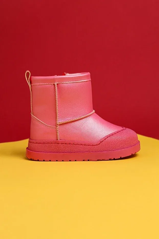 Детские ботинки для девочек с мехом внутри Limoya, Fuchsia
