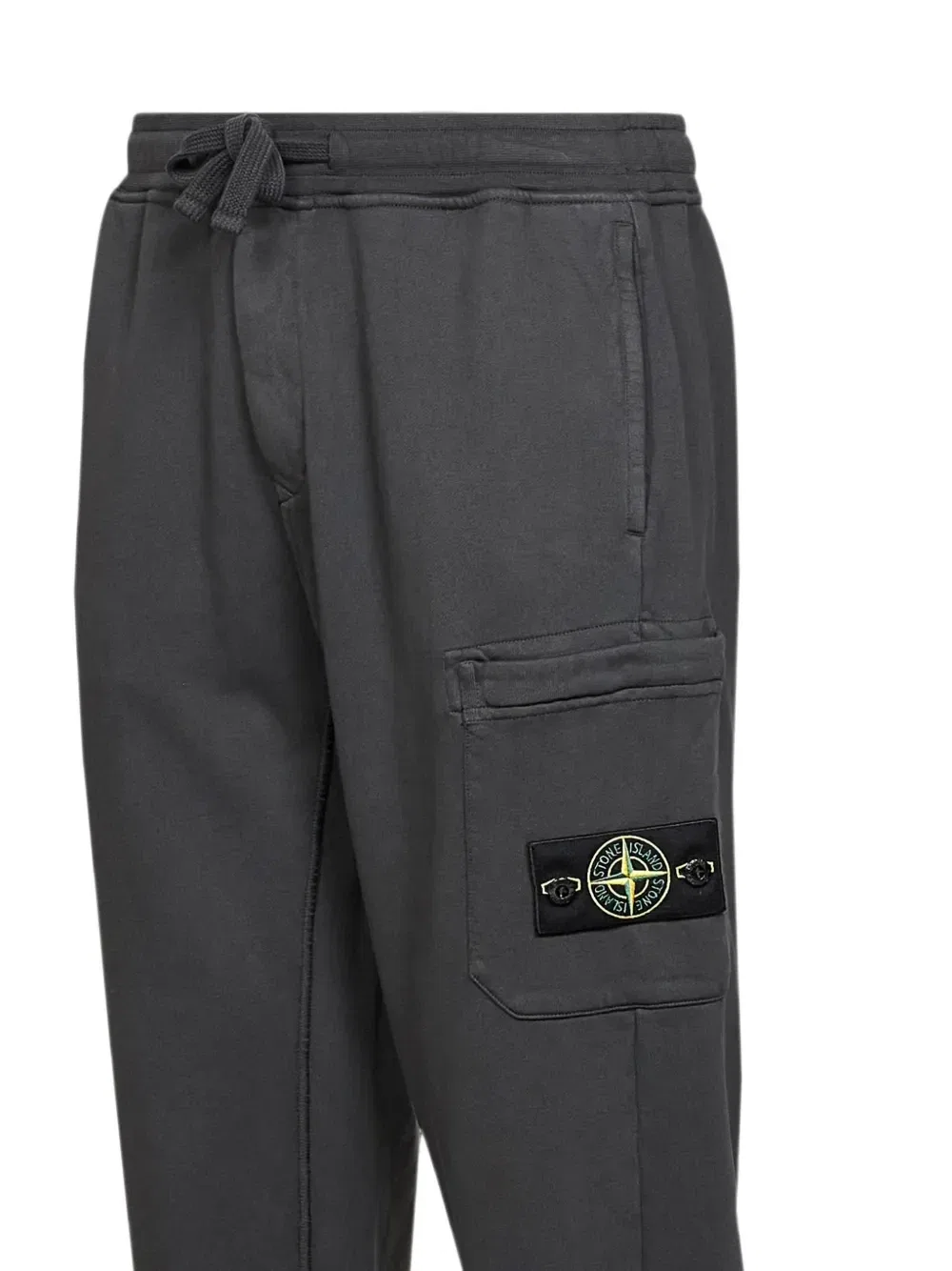Спортивные брюки с нашивкой-логотипом Stone Island, серый — фото 3