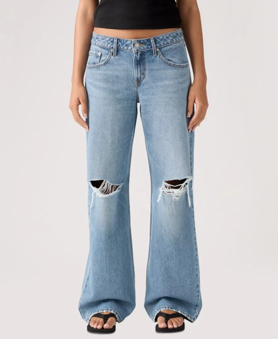 Джинсы Levi's с низкой посадкой и широкими прямыми штанинами, Shakey Ground