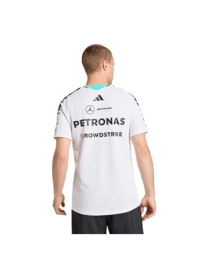 Джерси с принтом Mercedes - AMG Petronas Formula 1 Team Driver Adidas, белый — фото 2