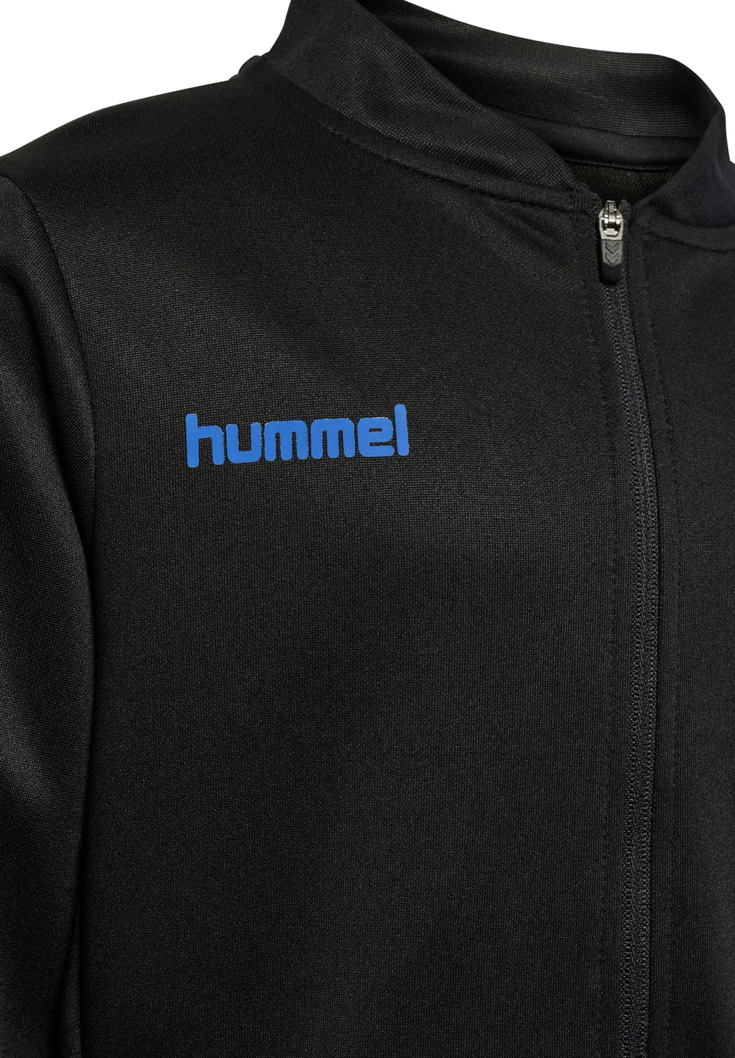 Детская тренировочная куртка Hmlblaze club 26 на молнии, унисекс Hummel, Black Blue — фото 3