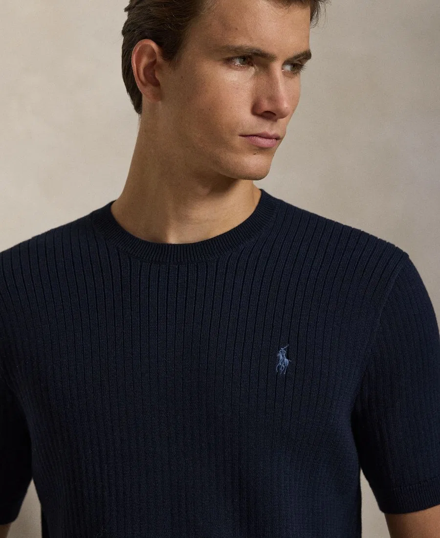 Свитер с круглым вырезом Polo Ralph Lauren, Hunter Navy — фото 3