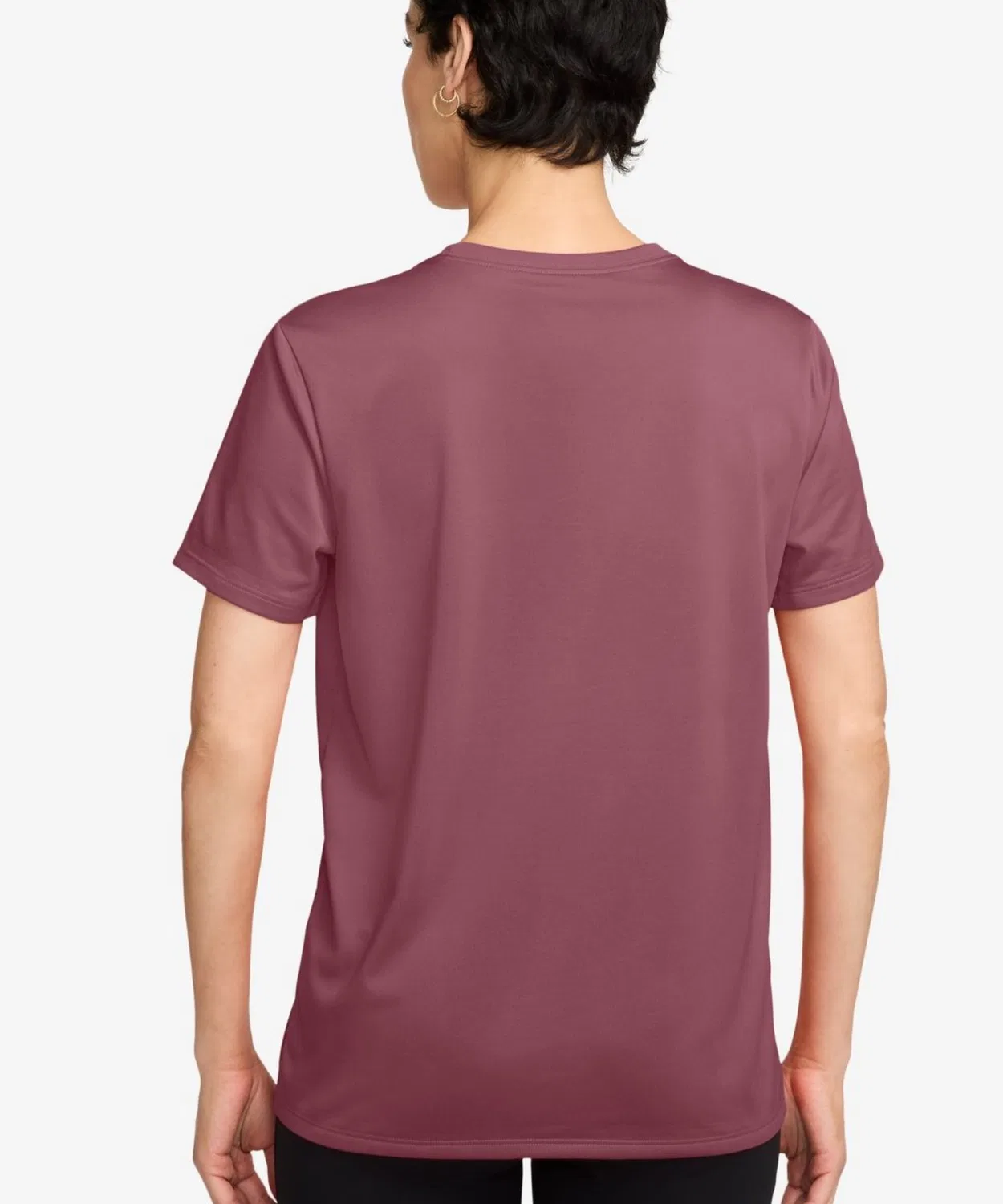 Женская футболка с коротким рукавом и логотипом Nike DF RLGD S/S, Сакс Блю — фото 2