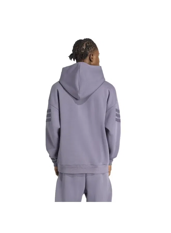 Худи с кенгуру-карманом M FI 3S HD Adidas, фиолетовый — фото 3