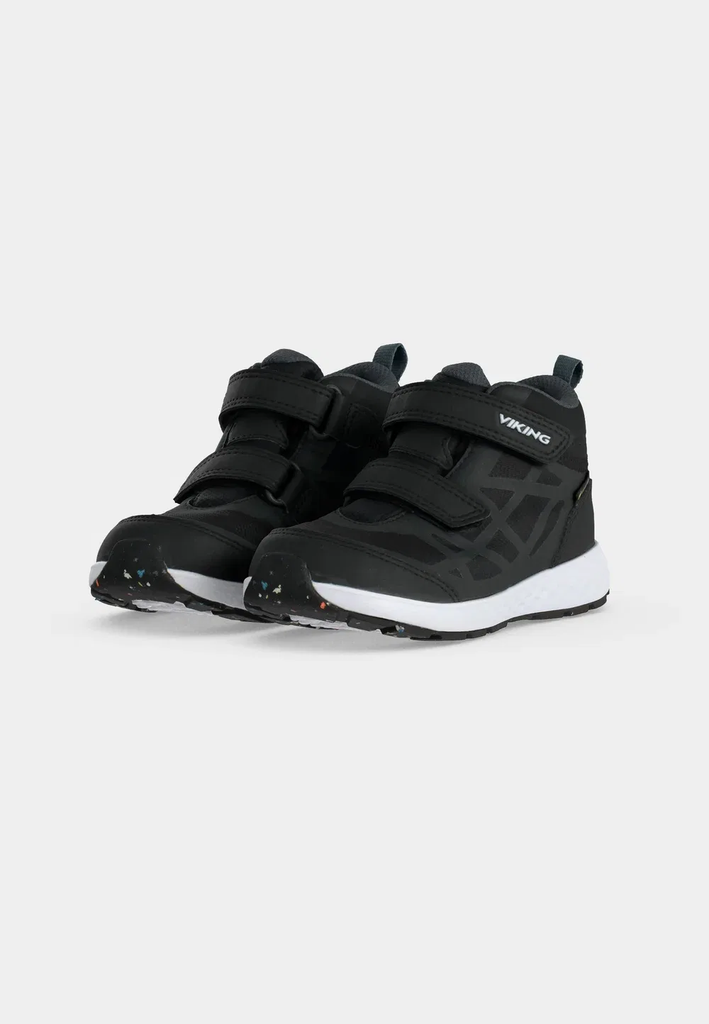 Кроссовки Veme Reflex Mid Gore-Tex 2V унисекс - высокие кроссовки Viking, Black/White — фото 3
