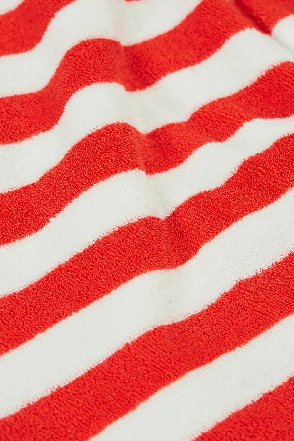 Детские пляжные шорты из махровой ткани Frugi, Red — фото 4
