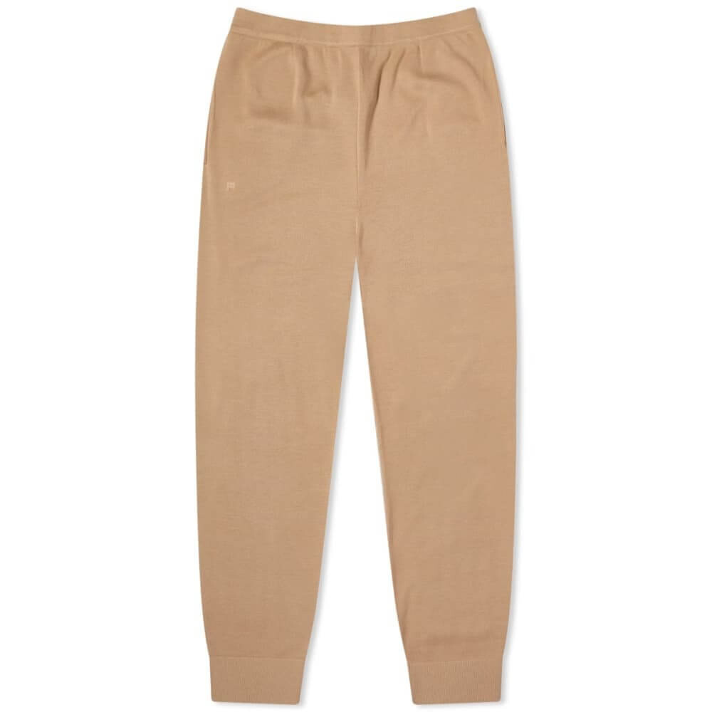 

Брюки Pangaia Regenerative Merino Knit Slim Fit, светло-коричневый