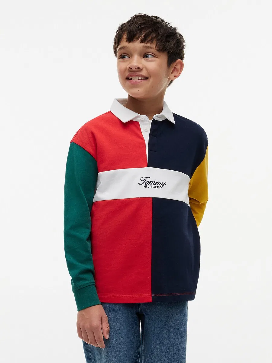 Топ TOMMY HILFIGER в разноцветном исполнении — фото 2