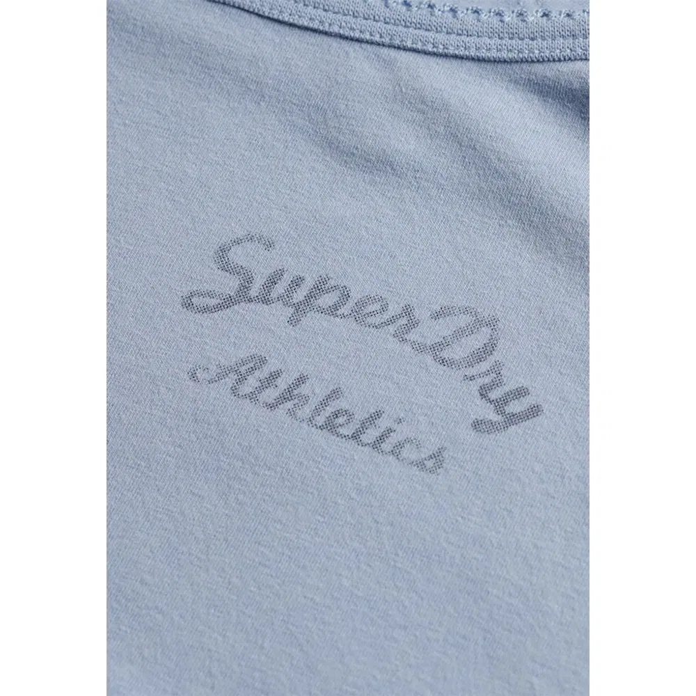Топ без рукавов Athletic Essentials Graphic Cami Superdry, синий — фото 2