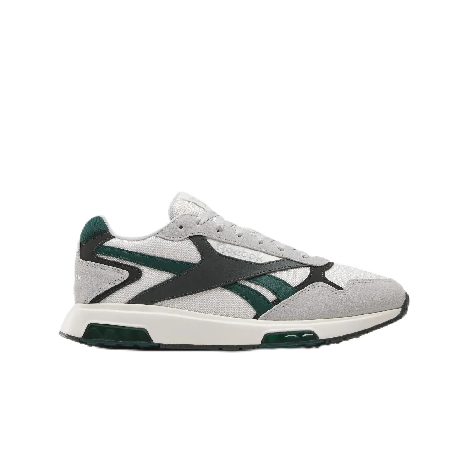 Детские кроссовки для мальчиков с шнуровкой Reebok, Grey 6 / Alabaster / Washed Clay