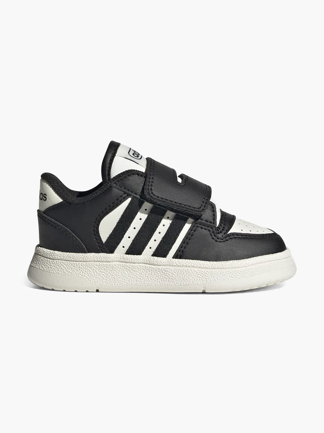 Детские кроссовки на липучках Adidas BREAK START CF I, черный