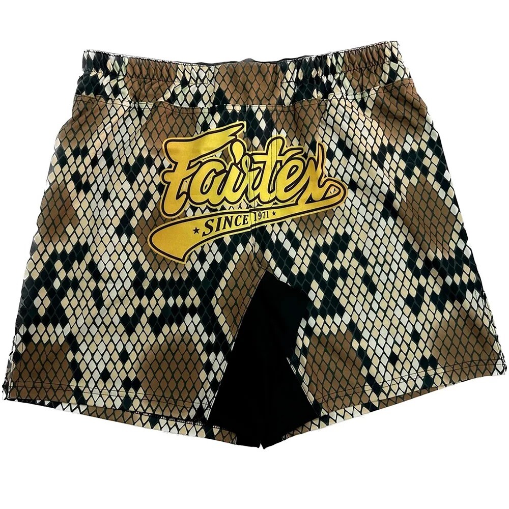 

Шорты для MMA Fairtex AB19 Diamond Shell, размер XL, коричневый/желтый