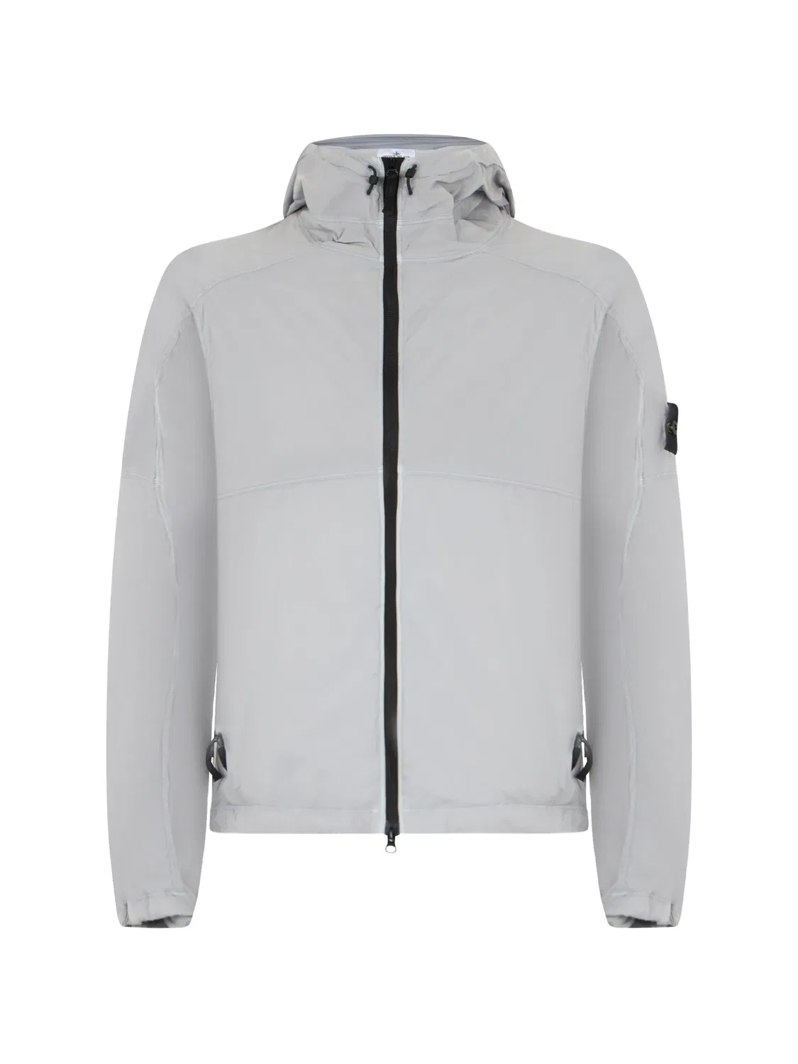 Куртка с капюшоном серого цвета Stone Island, серый