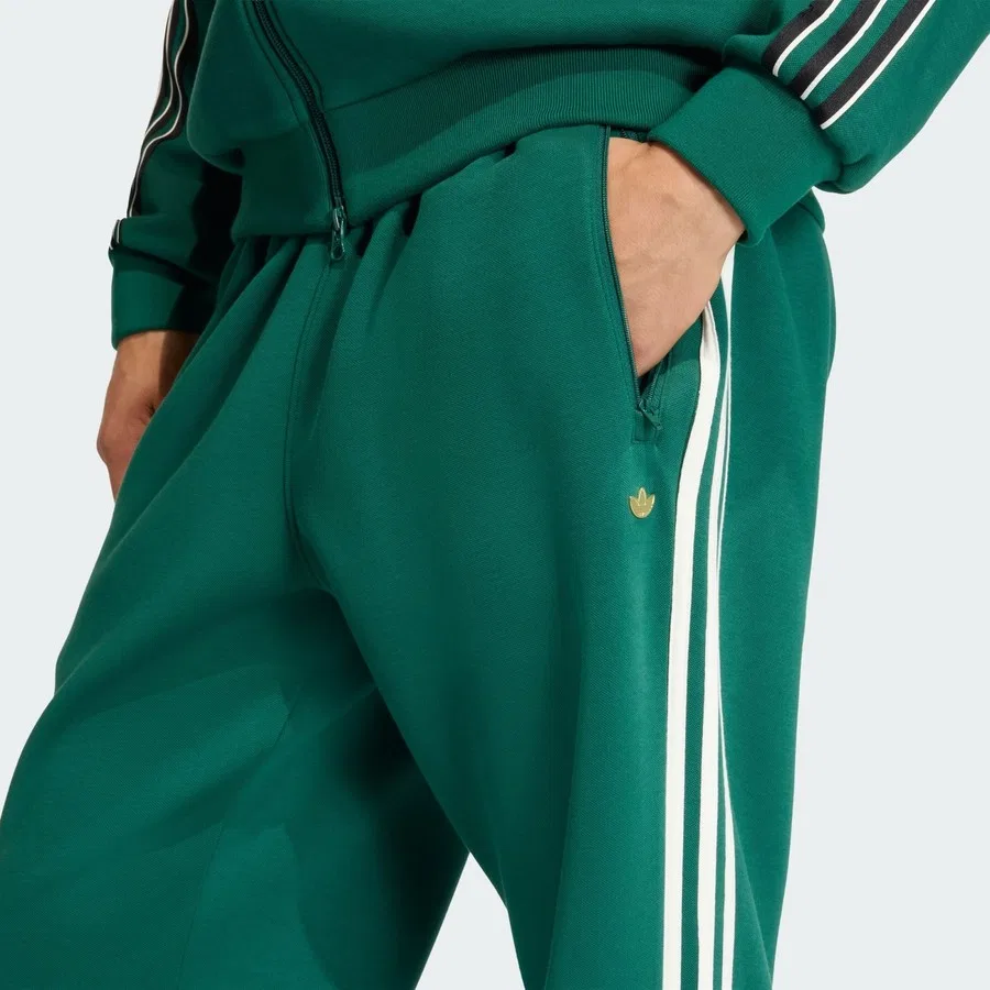 Спортивные штаны Classic Tipped Stripes adidas, Зеленый — фото 4