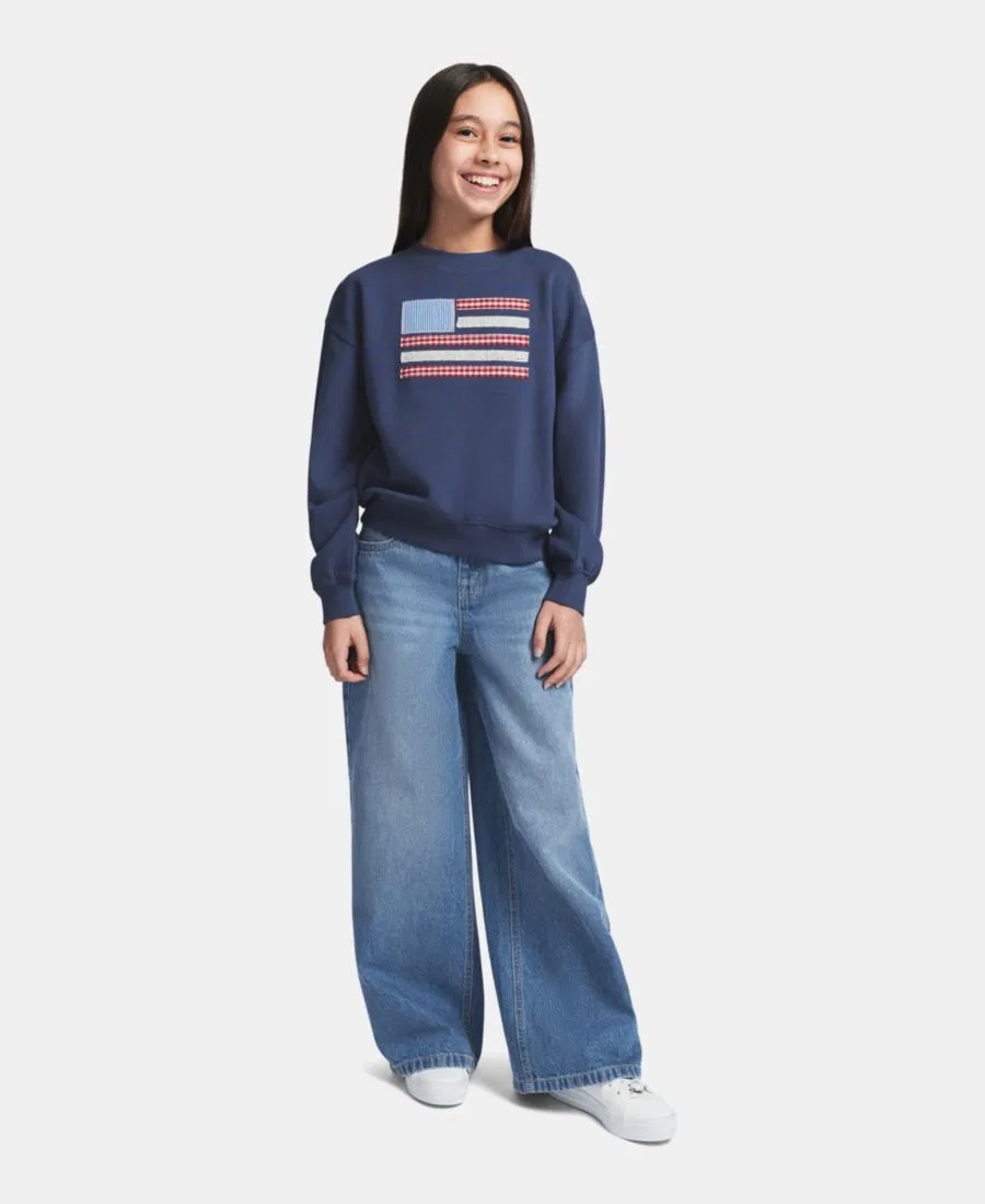 Свитшот с длинным рукавом Tommy Hilfiger, Blueberry — фото 3