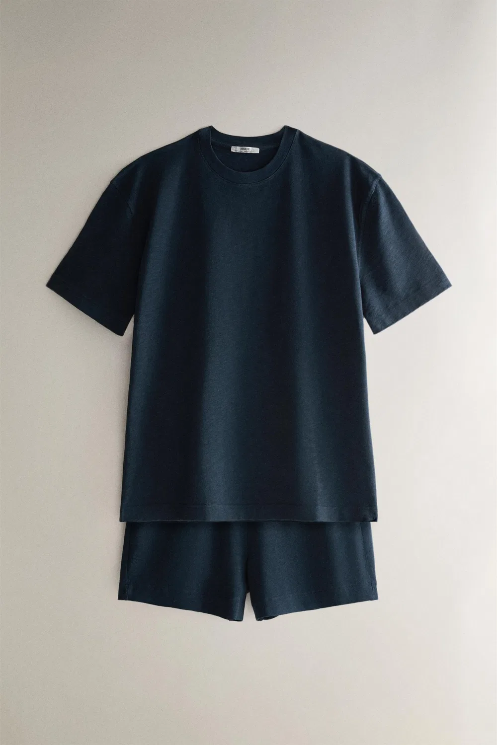 Хлопковые шорты ZARA, Blue — фото 4