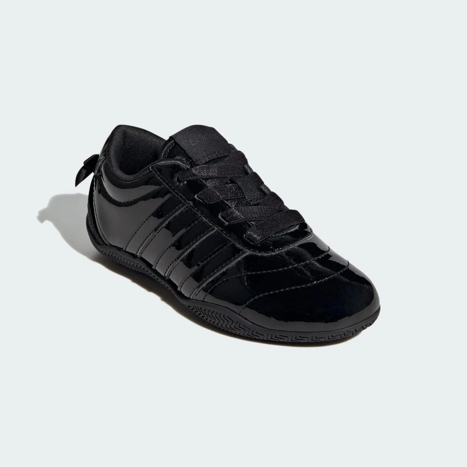 Детские кроссовки с эластичной шнуровкой Grand Court Lo Adidas, Schwarz — фото 4
