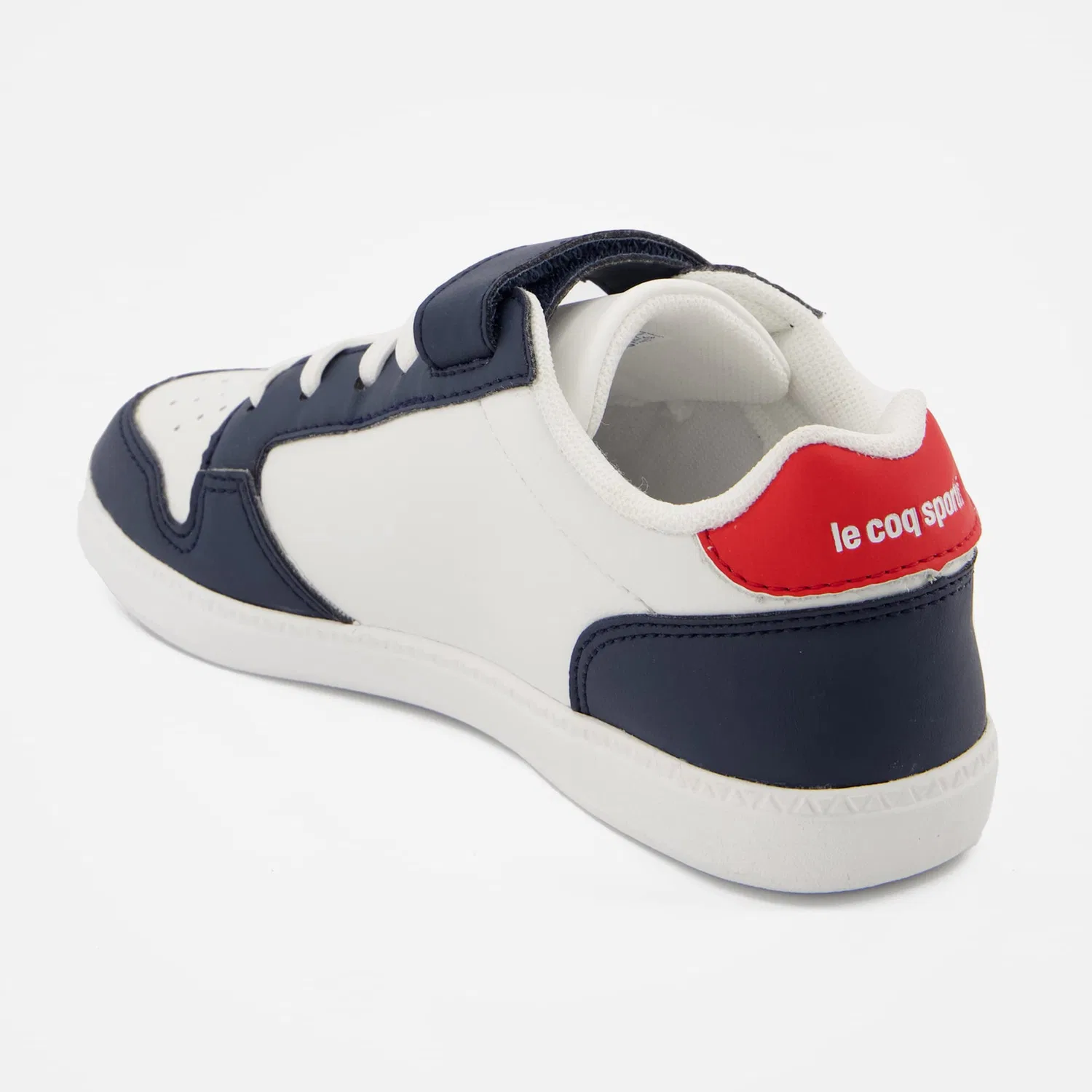 Детские кроссовки с контрастными вставками Breakpoint Ps Optical White/Dress Blue Le Coq Sportif, Optical White Dress Blue — фото 3