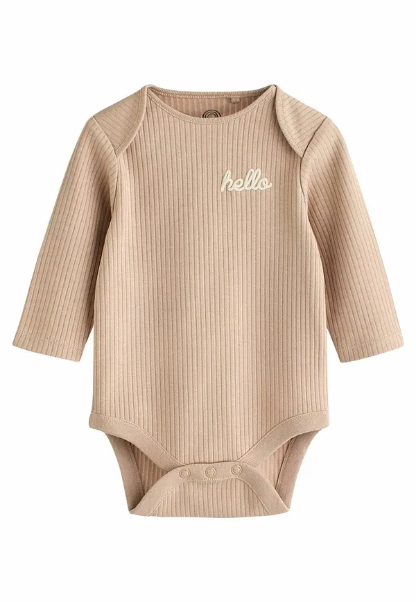 Комплект из 3 боди Regular Fit Next, Neutral, нейтральный — фото 2