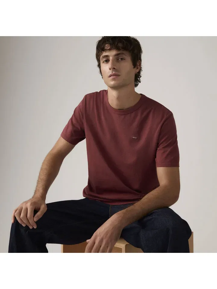 Рубашка бордовая Levi'S, бордовый — фото 4