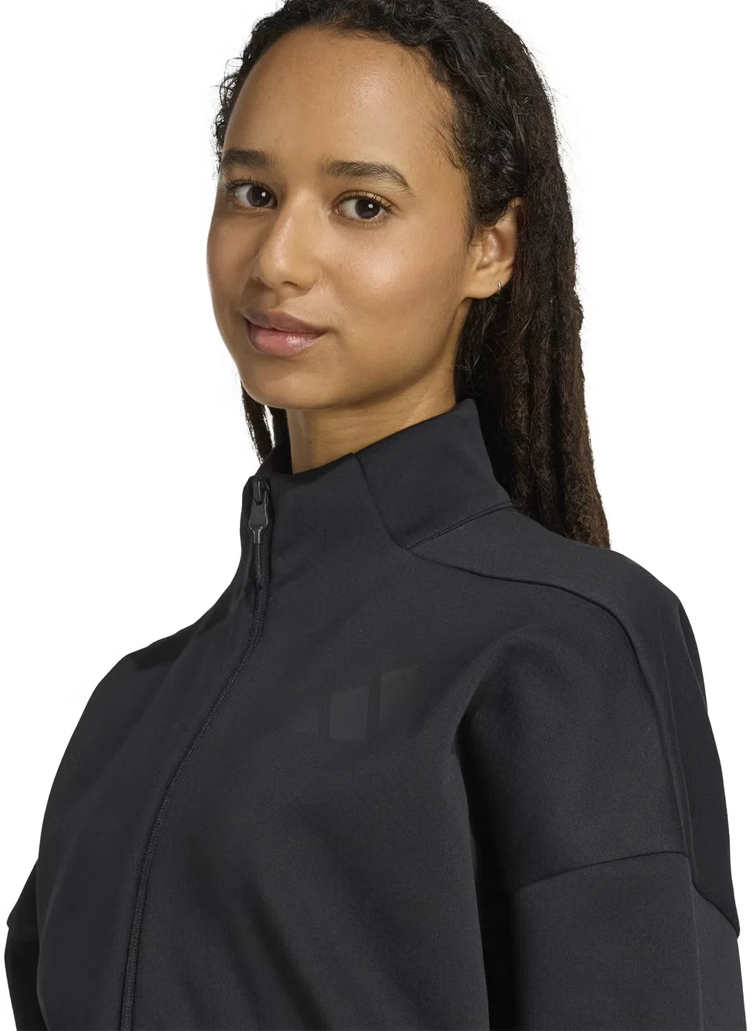 Спортивная куртка свободного кроя Z.N.E. Adidas, черный — фото 3