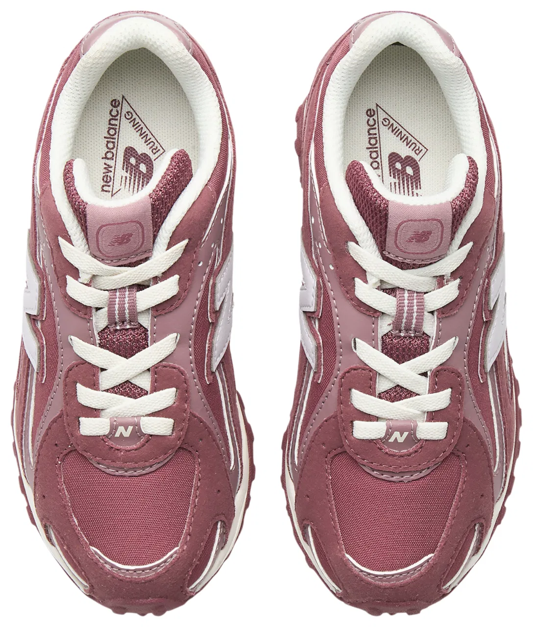 Кроссовки для девочек 204L New Balance, цвет Washed Burgundy/Horizon Grey — фото 4