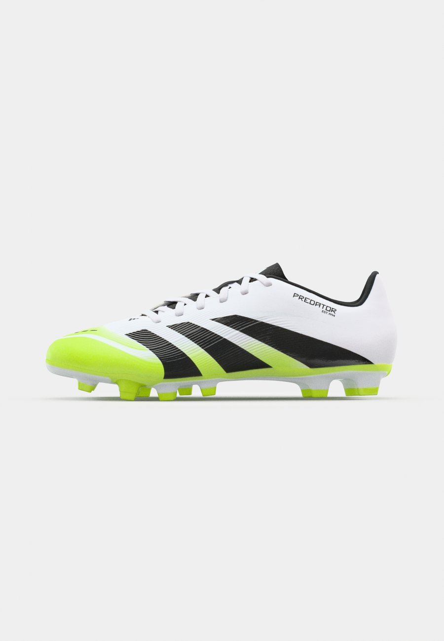 Кроссовки Adidas Performance PREDATOR CLUB FIRM GROUND/MULTI GROUND FOOTBALL BOOTS, Footwear White/Core Black/Lucid Lemon/White — фото 2