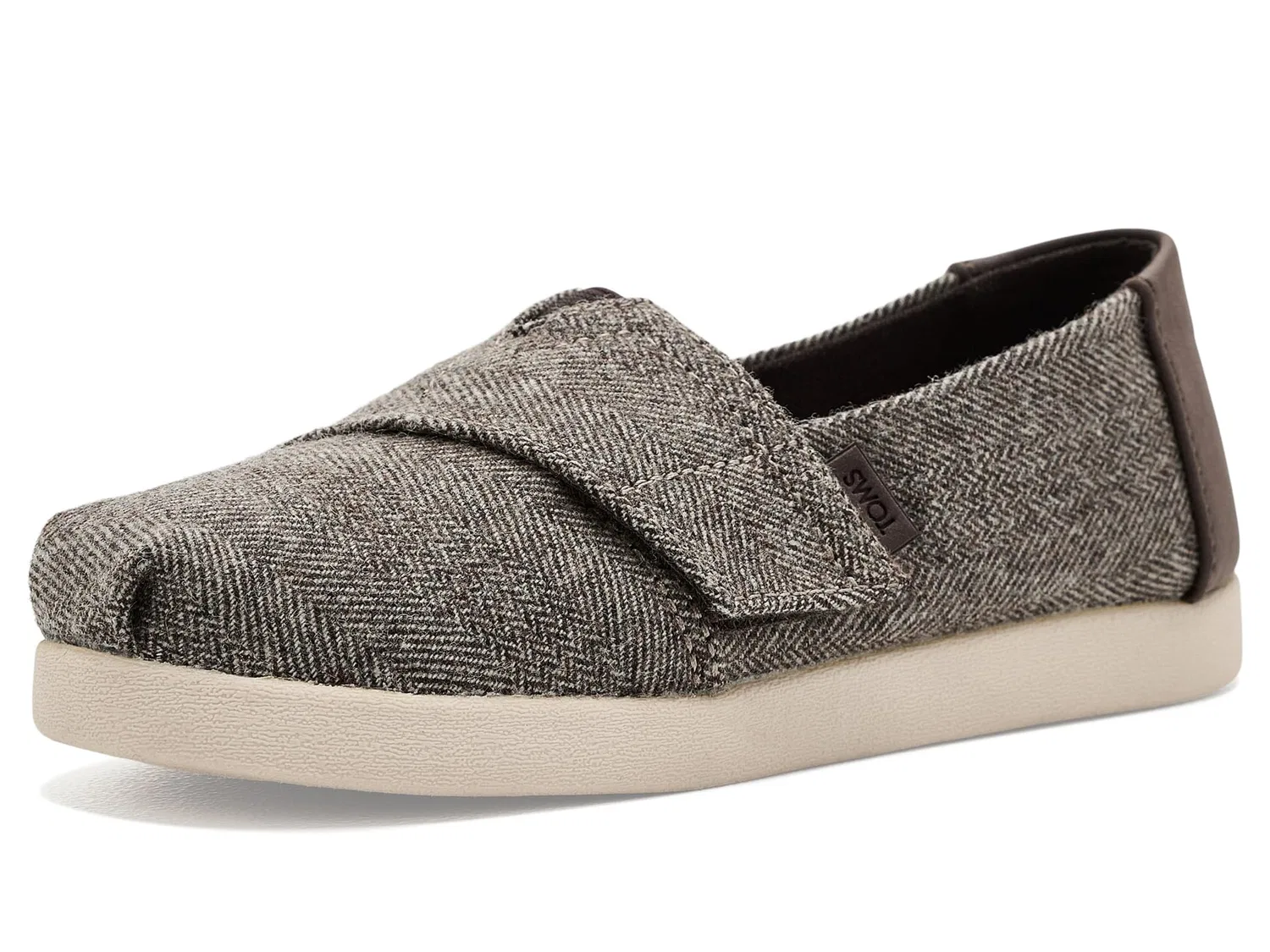 Лоферы Alpargata (для маленьких и больших детей) Toms Kids, Dark Brown