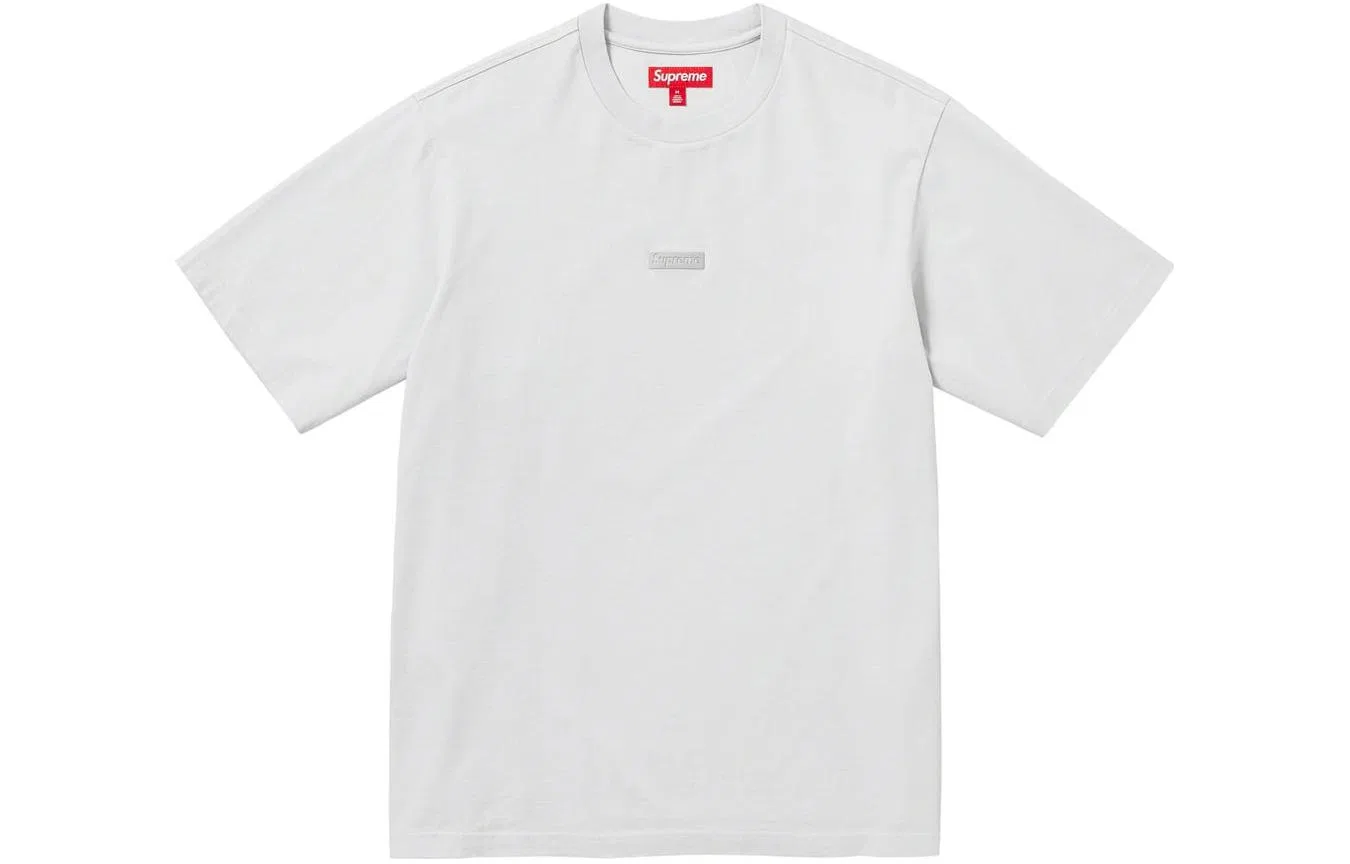 Футболка Supreme High Density Small Box S/S Top, Серый