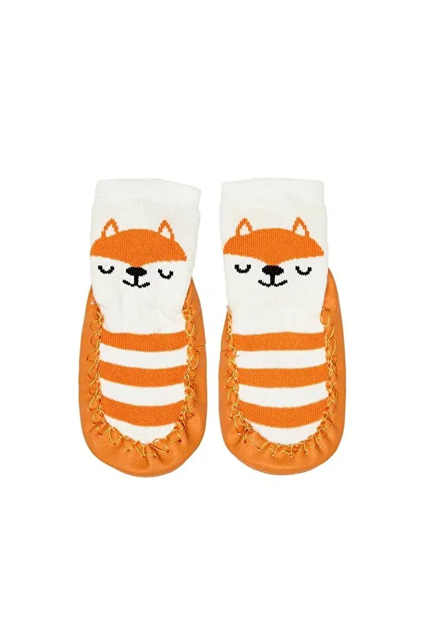 Детские носки для мальчиков с принтом Hellobaby Ebebek Hello Baby, Orange