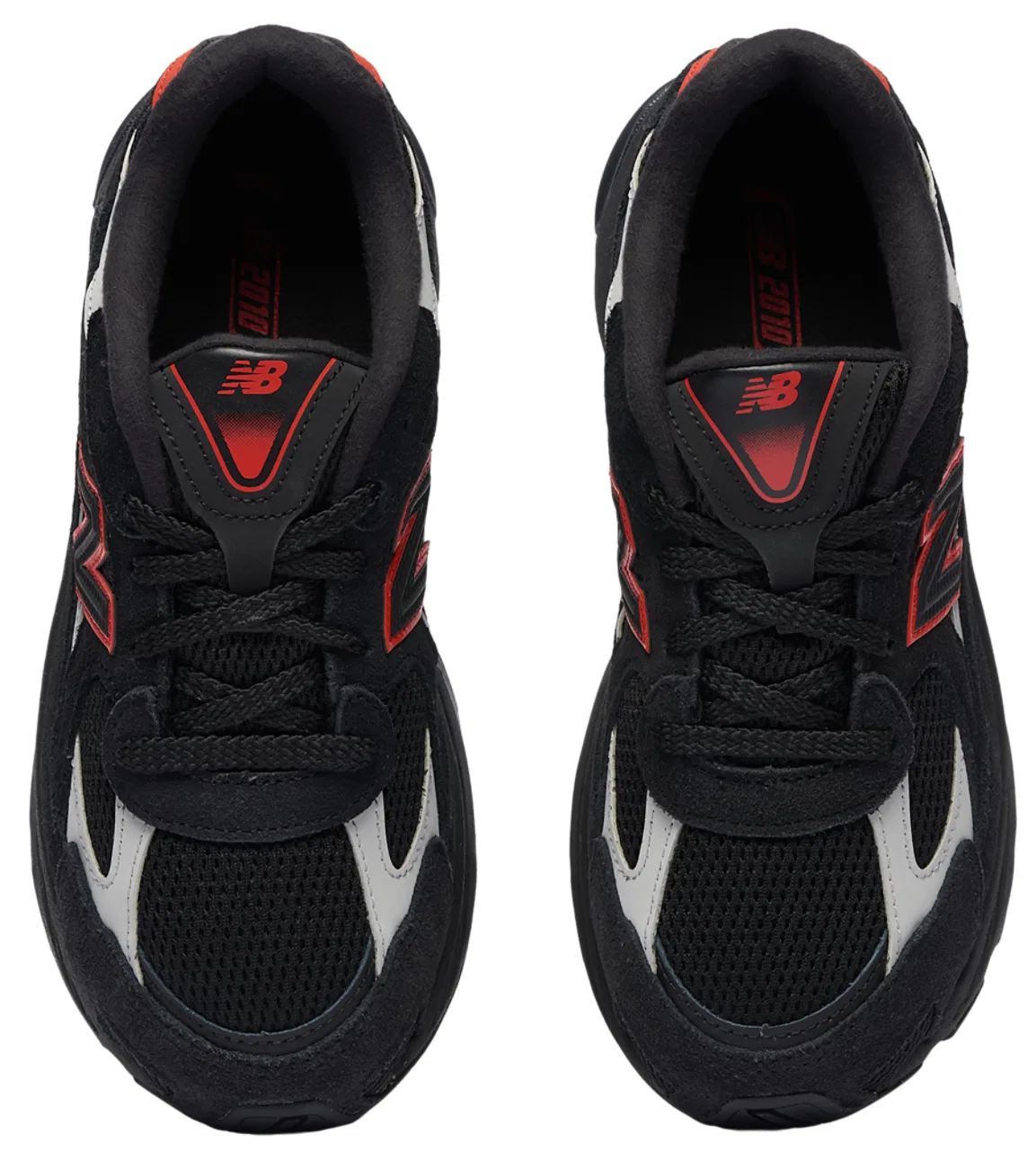 Детские кроссовки для мальчиков с амортизацией ABZORB New Balance 2010, New Balance, Black Hot Tomato — фото 4