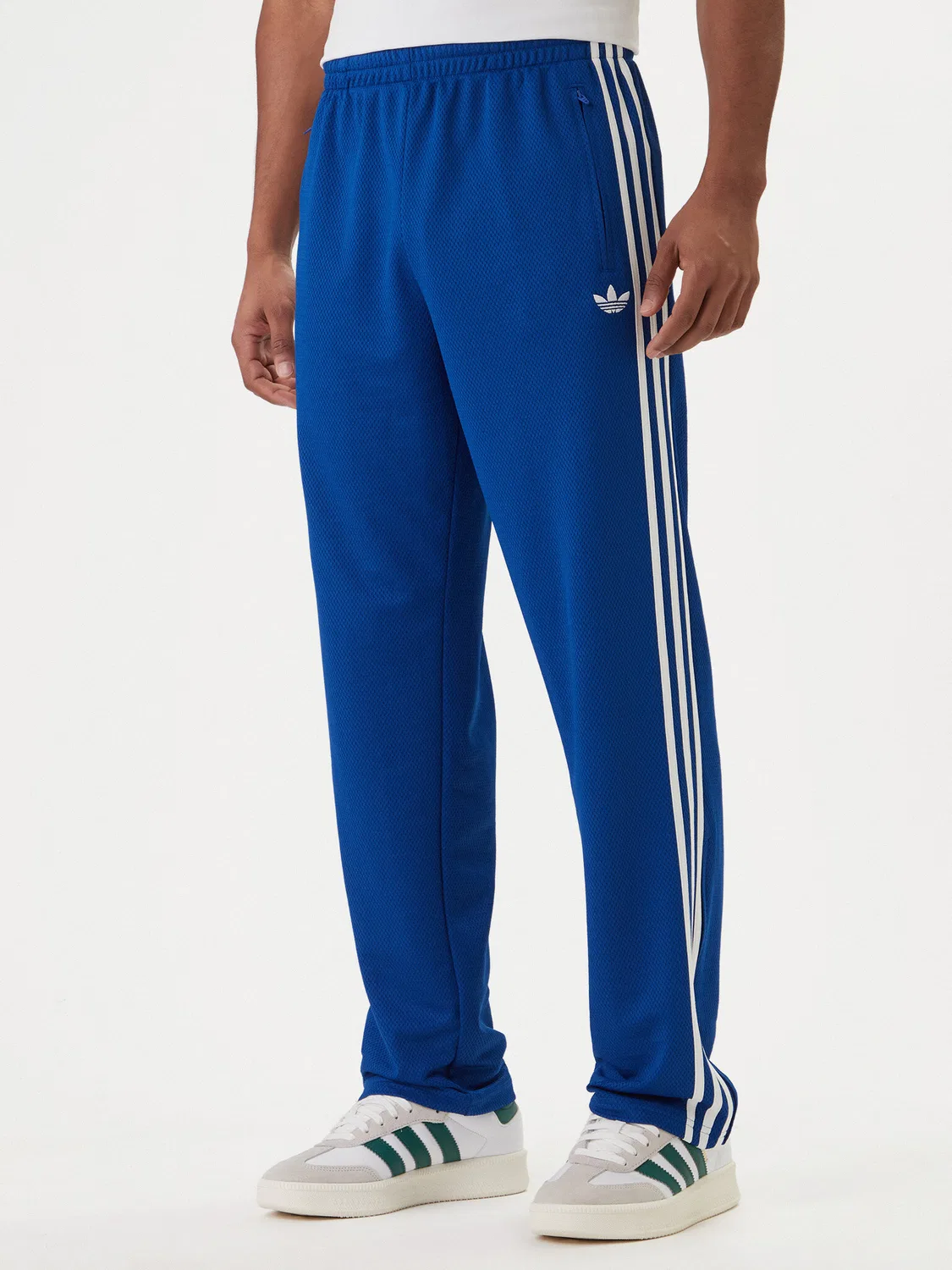 Мужские спортивные штаны стандартного кроя adicolor Firebird Adidas, синий