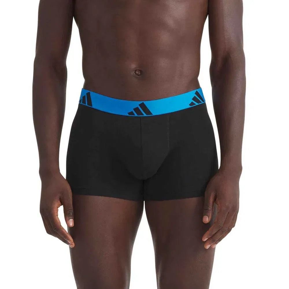 Комплект боксеров Active Flex Cotton из 2 штук Adidas, серый — фото 2