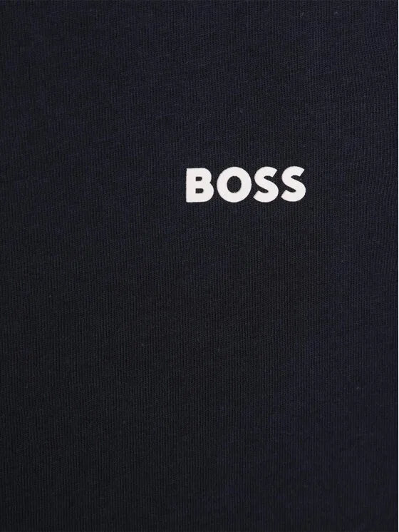 Футболка regular fit Boss, темно-синий — фото 3