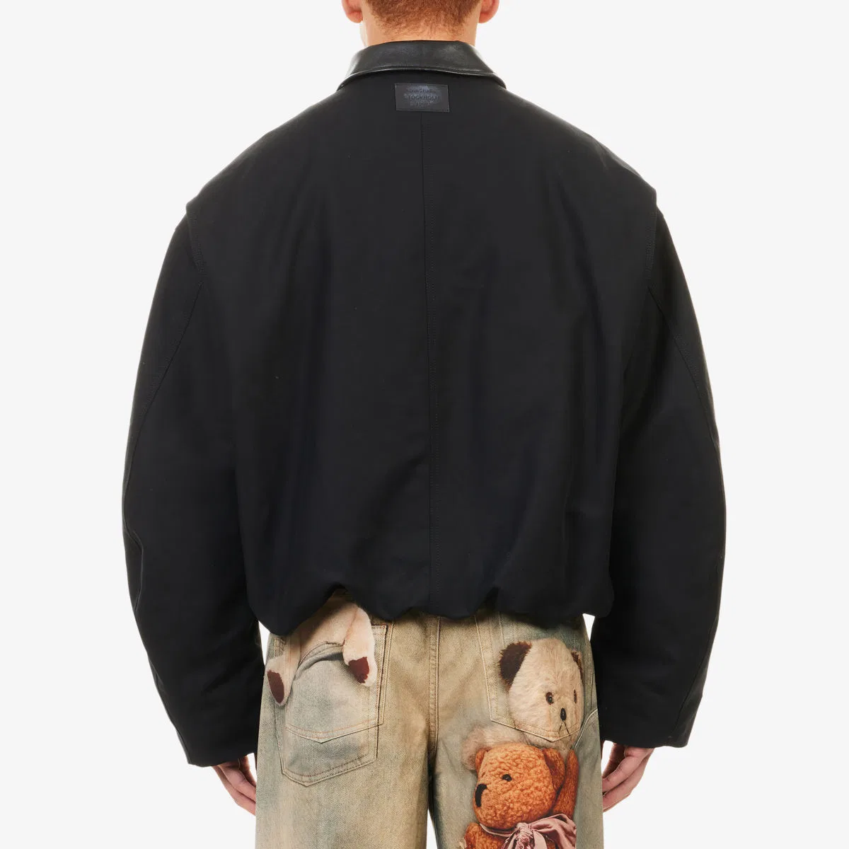 Утепленная хлопковая куртка Opado Acne Studios, черный — фото 4