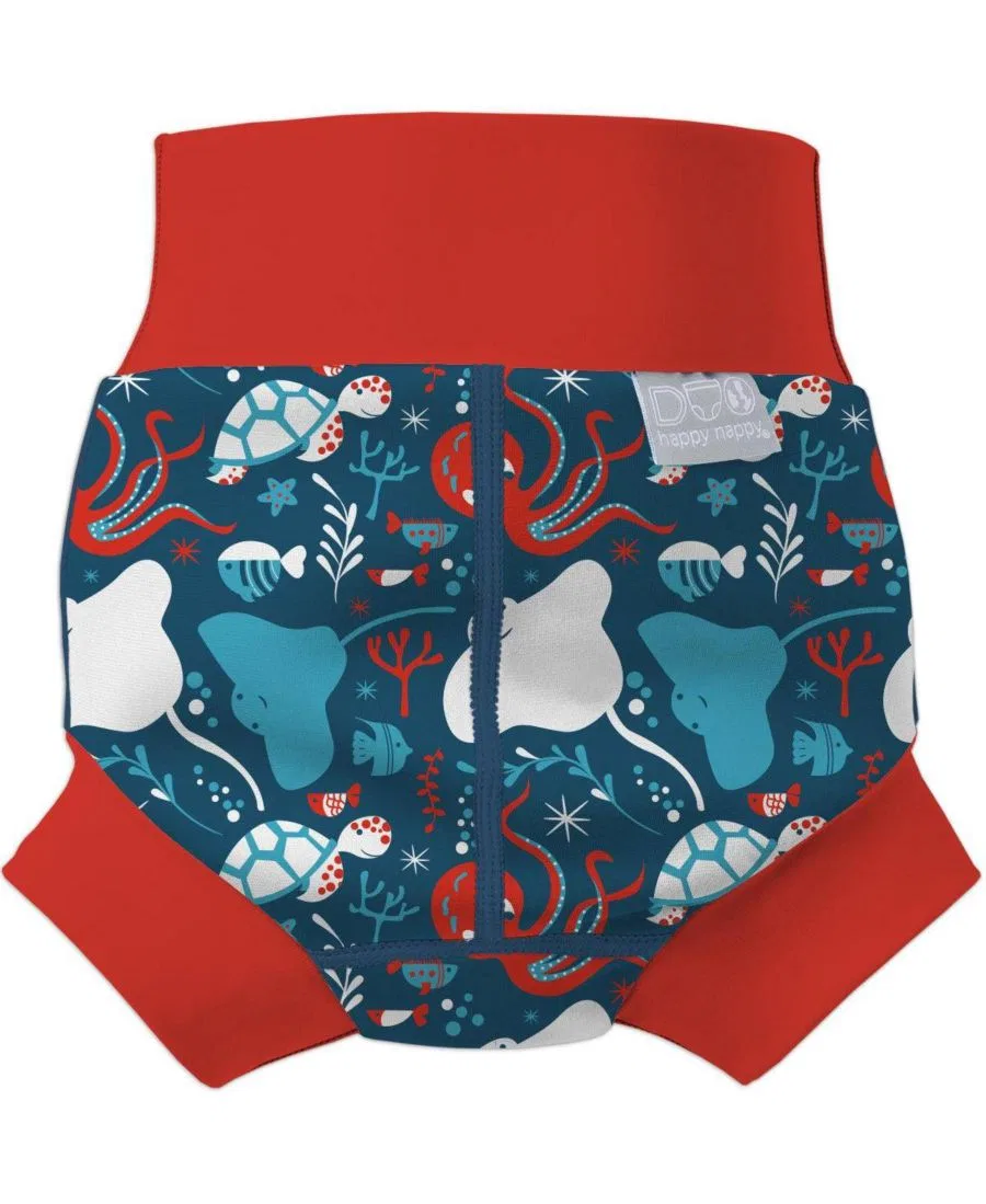Многоразовый подгузник для плавания Splash About Happy Nappy Duo, Under The Sea Red — фото 3
