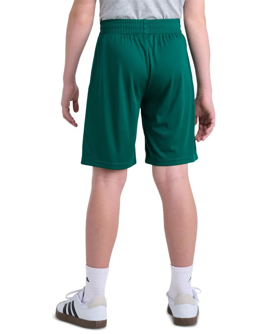Шорты adidas с эластичным поясом и шнурком, Collegiate Green — фото 3