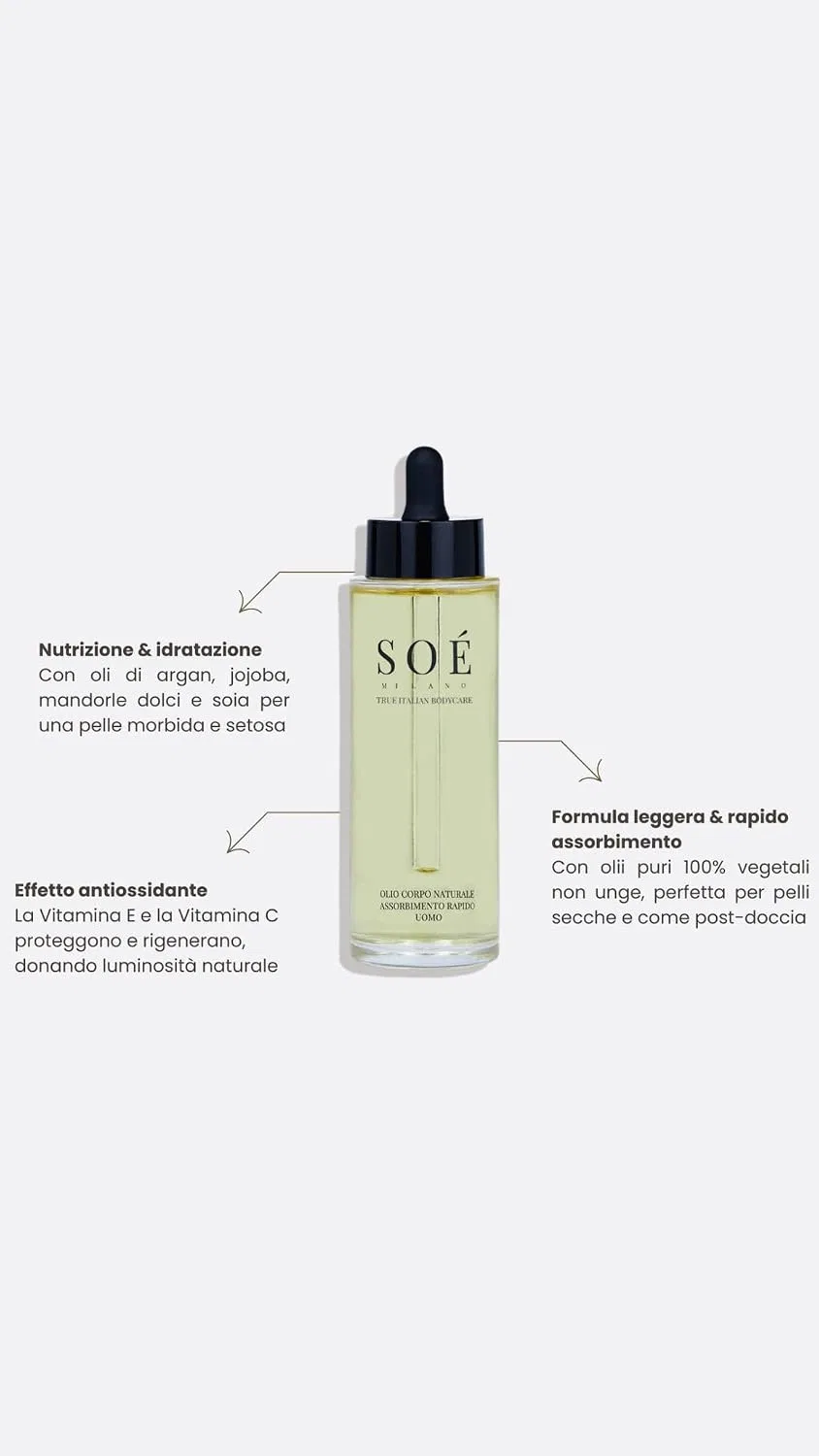 Масло для тела Body Oil, SOE' MILANO, 110 г — фото 2