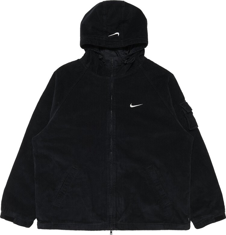 

Куртка Supreme x Nike Arc Corduroy Hooded Jacket 'Black', черный