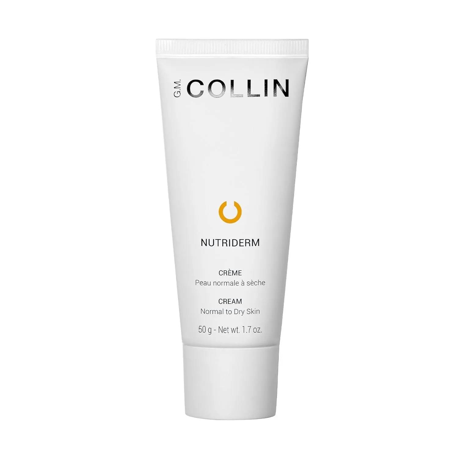 Крем GM COLLIN Nutriderm | Питательный ежедневный крем для лица для сухой кожи | Увлажняющий уход за кожей с рисовыми пептидами и марокканским аргановым маслом