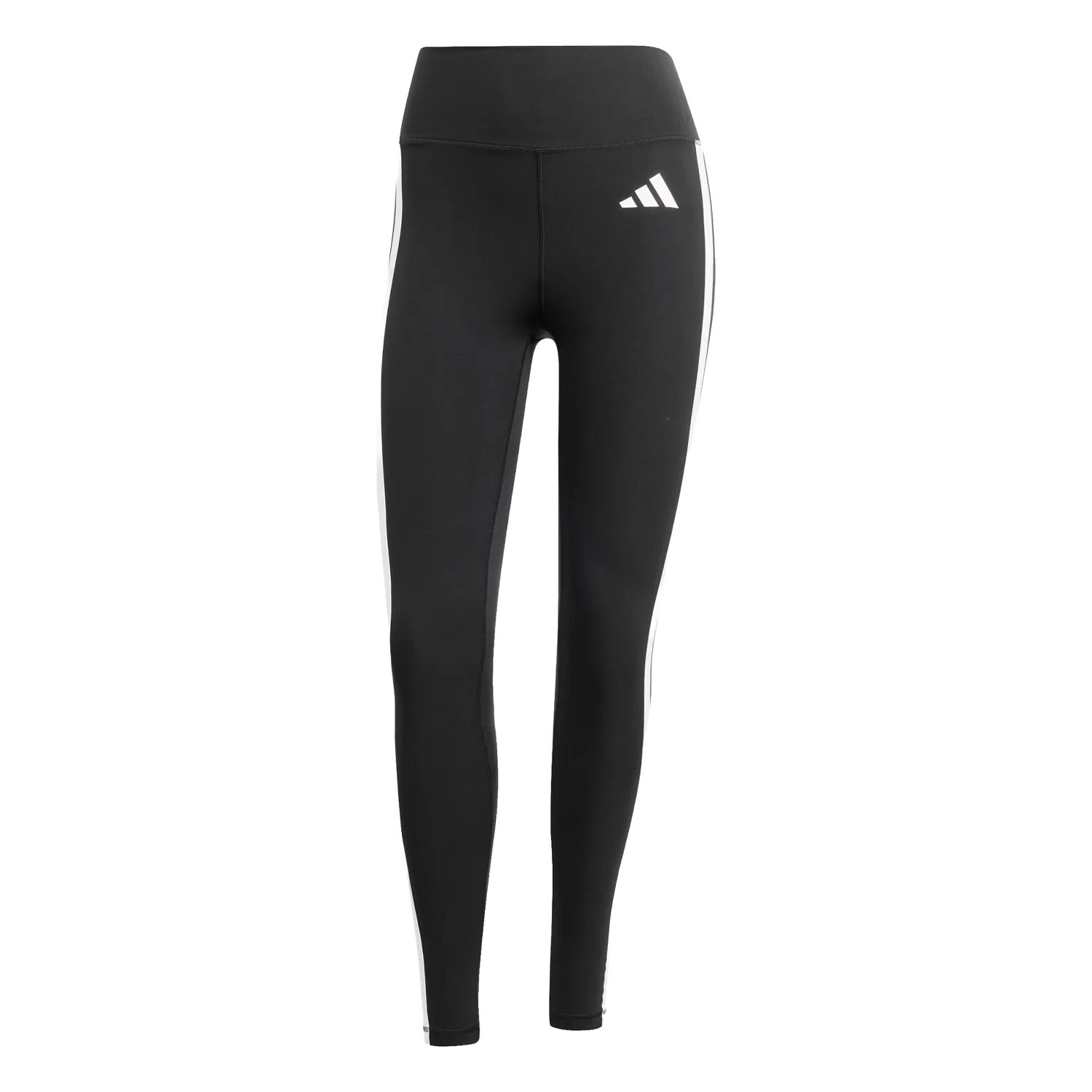 Женские леггинсы с тремя полосками 7/8 Adidas, черный