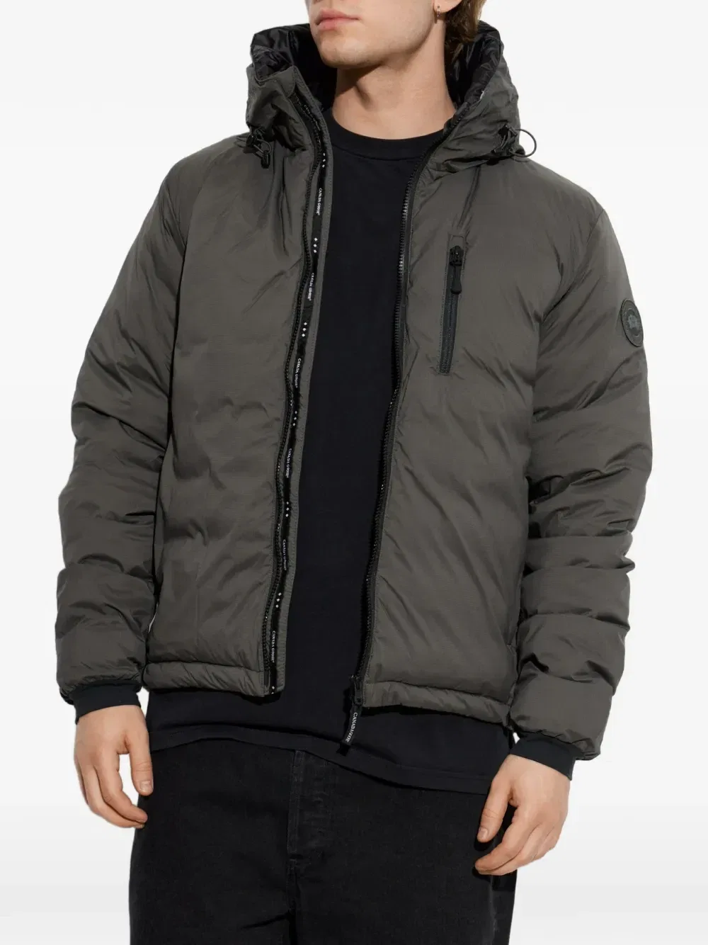 Пуховая куртка Lodge Canada Goose, серый — фото 3