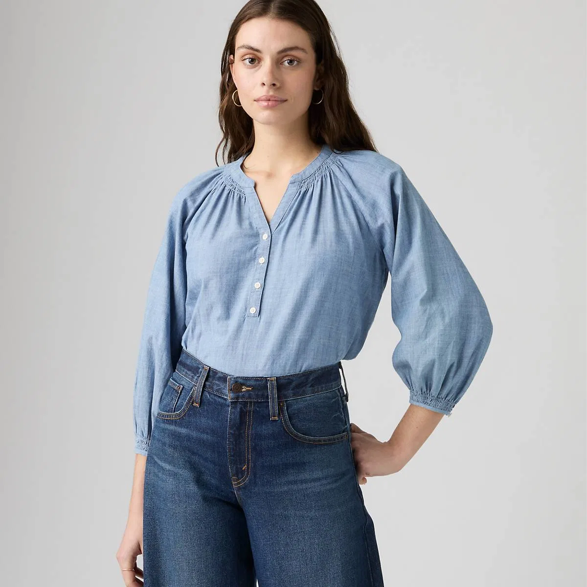 Блузка «Мечта» Levi's, Why Hello - Blue
