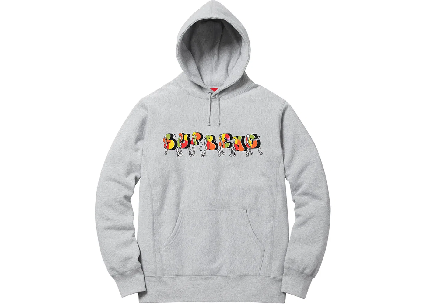 Мужской худи с капюшоном Supreme Blade Whole Car Hooded Sweatshirt, Grey