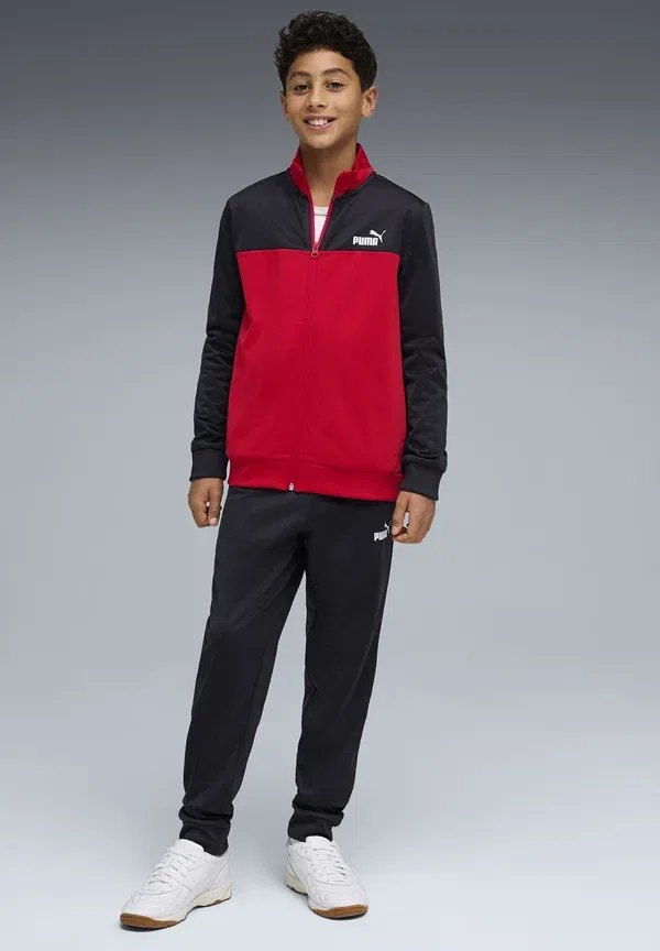 Спортивный костюм из полиэстера Set unisex - tracksuit Puma, for all time red, красный